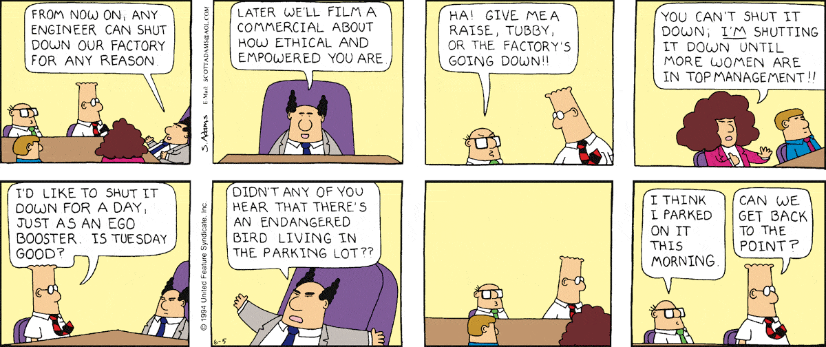Dilbert Cartoon